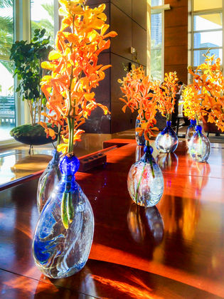 The Mandarin Hotel lobby