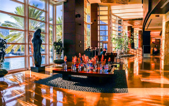 The Mandarin Hotel lobby