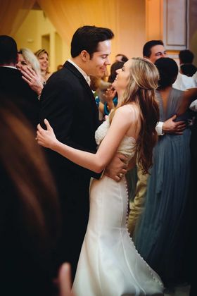dancing at reception