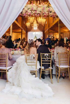 Barn Wedding Reception