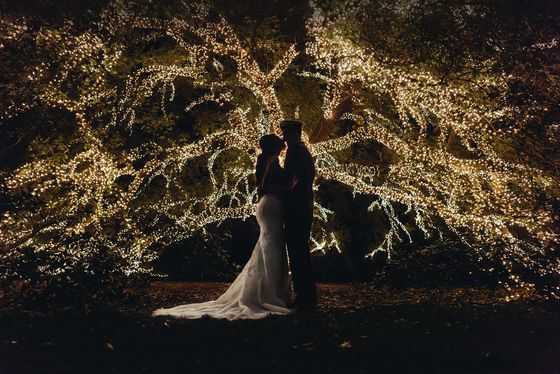 Wedding Photos at Night