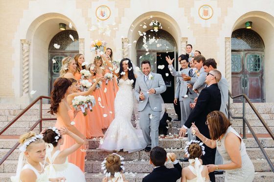 Bride and Groom Exit