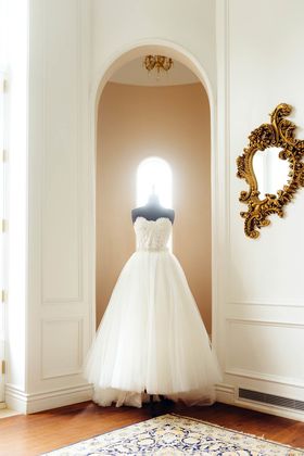 Bridal Gown on bust