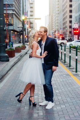 City Chic Engagement Photos