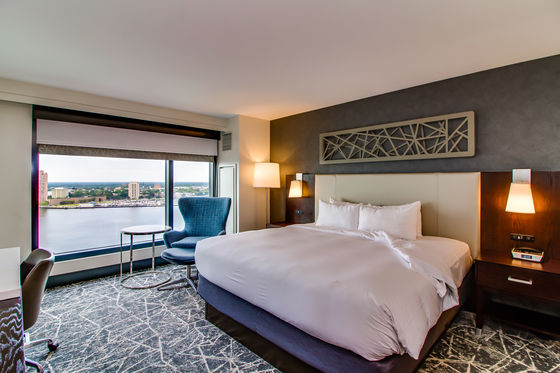 Hilton Norfolk The Main hotel room, Norfolk, Va.