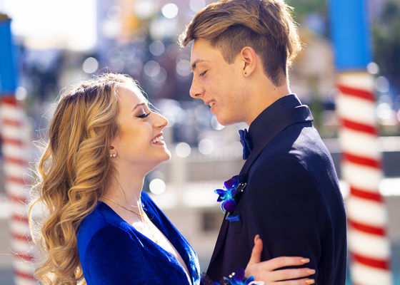 High-School Prom Portrait (Photographer Max Fox)