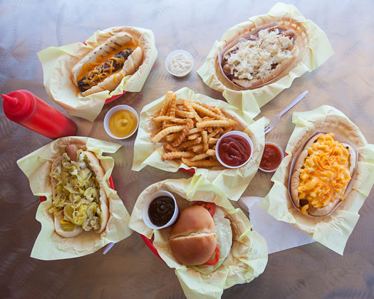Restaurant delivery menu items