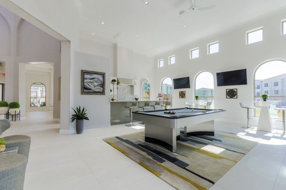 Photo 12 by Metroplex360 for Luxury Apartment Clubhouse Interiors
