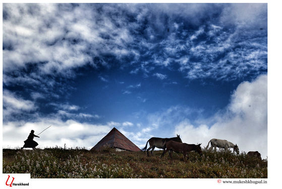 Landscape of himalayas