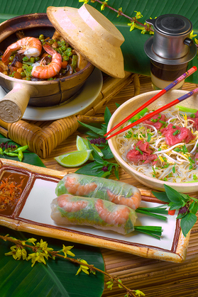 Vietnamese Food - Advertising, Saigon Cafe, Wailuku, Maui
