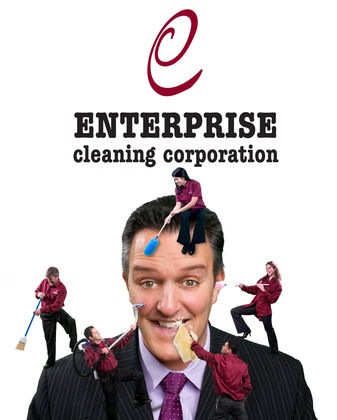 Enterprise Cleaning Company Advertisement