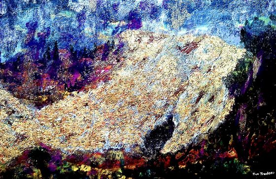 JOY - Oil Painting by Tommi Trudeau.