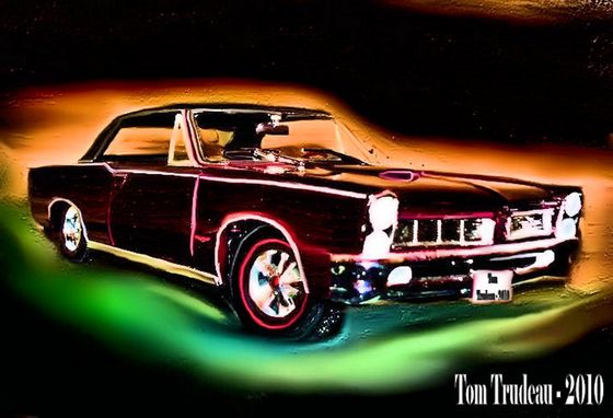 65' Pontiac GTO - Oil Painting by Tommi Trudeau.