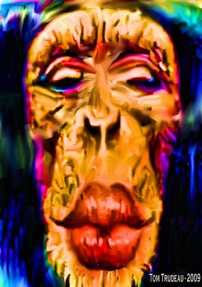 Sexy - Oil Painting by Tommi Trudeau.