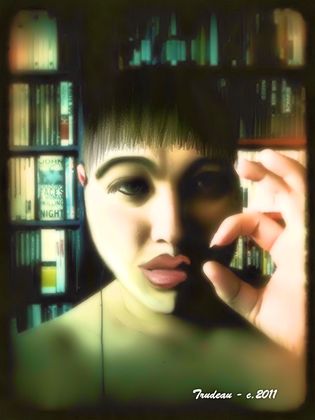 Bookworm - Artistic Photography by Tommi Trudeau