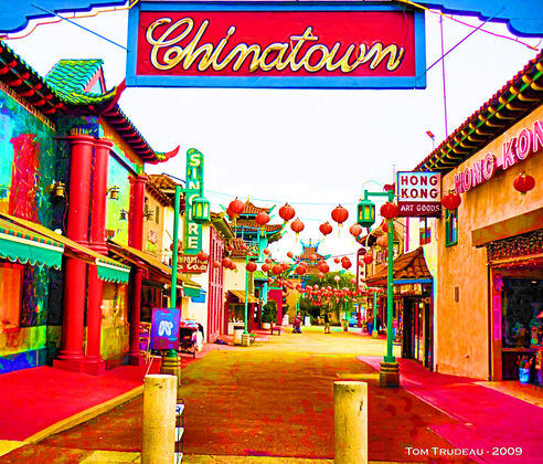Chinatown - Artistic Photography by Tommi Trudeau