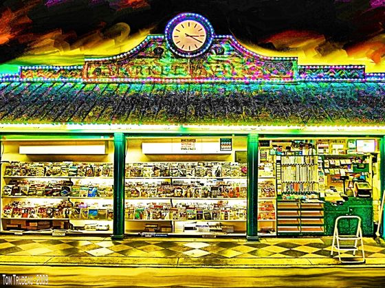 The Market Newsstand - Artistic Photography by Tommi Trudeau.