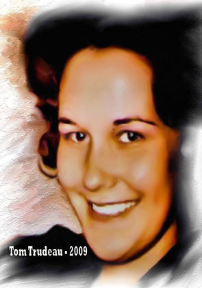 Mom - Oil Painting by Tommi Trudeau.