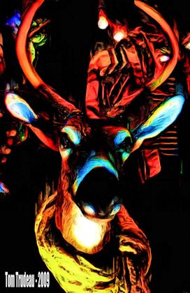 Satan's Reindeer - Artistic Photography by Tommi Trudeau.