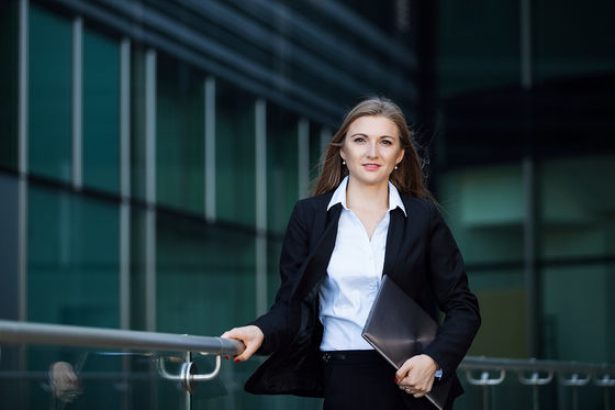 woman business portrait