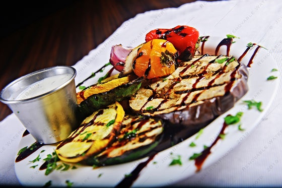 Grilled Eggplant Medley