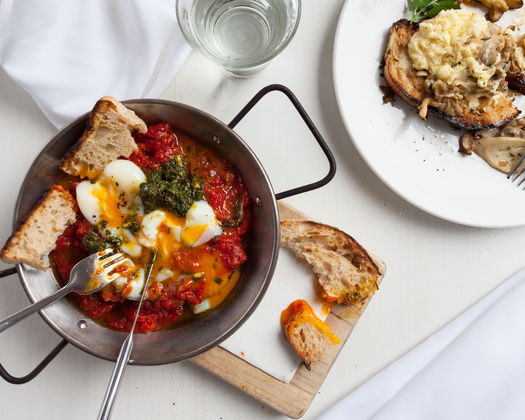 Spicy eggs Breakfast