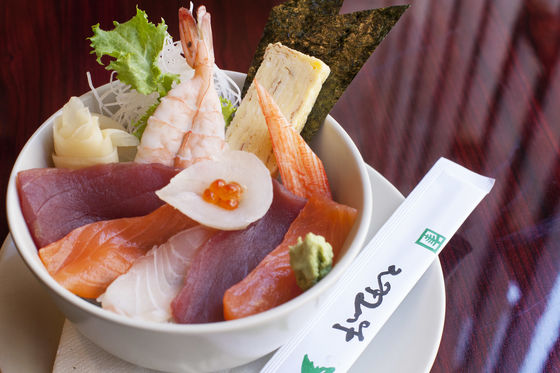 fresh sashimi