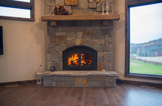 fireplace - product photography