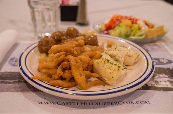 Castle Hill - fish dinner