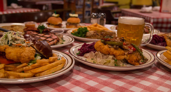 Winzerstube - food spread for website