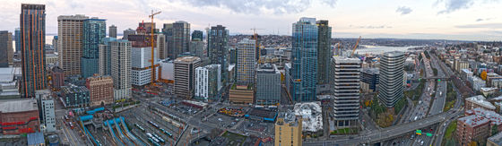 Seattle Downtown Panorama