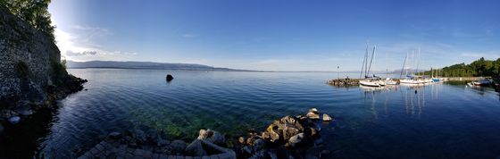 Lake Geneva, Yvoire, France
